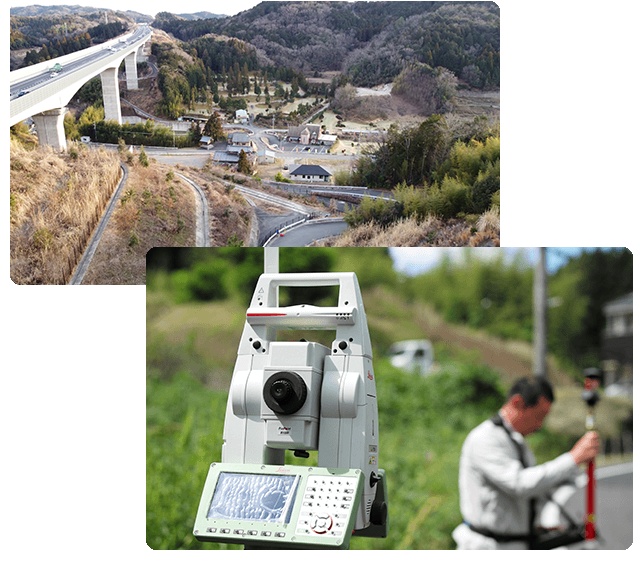 山林測量イメージ